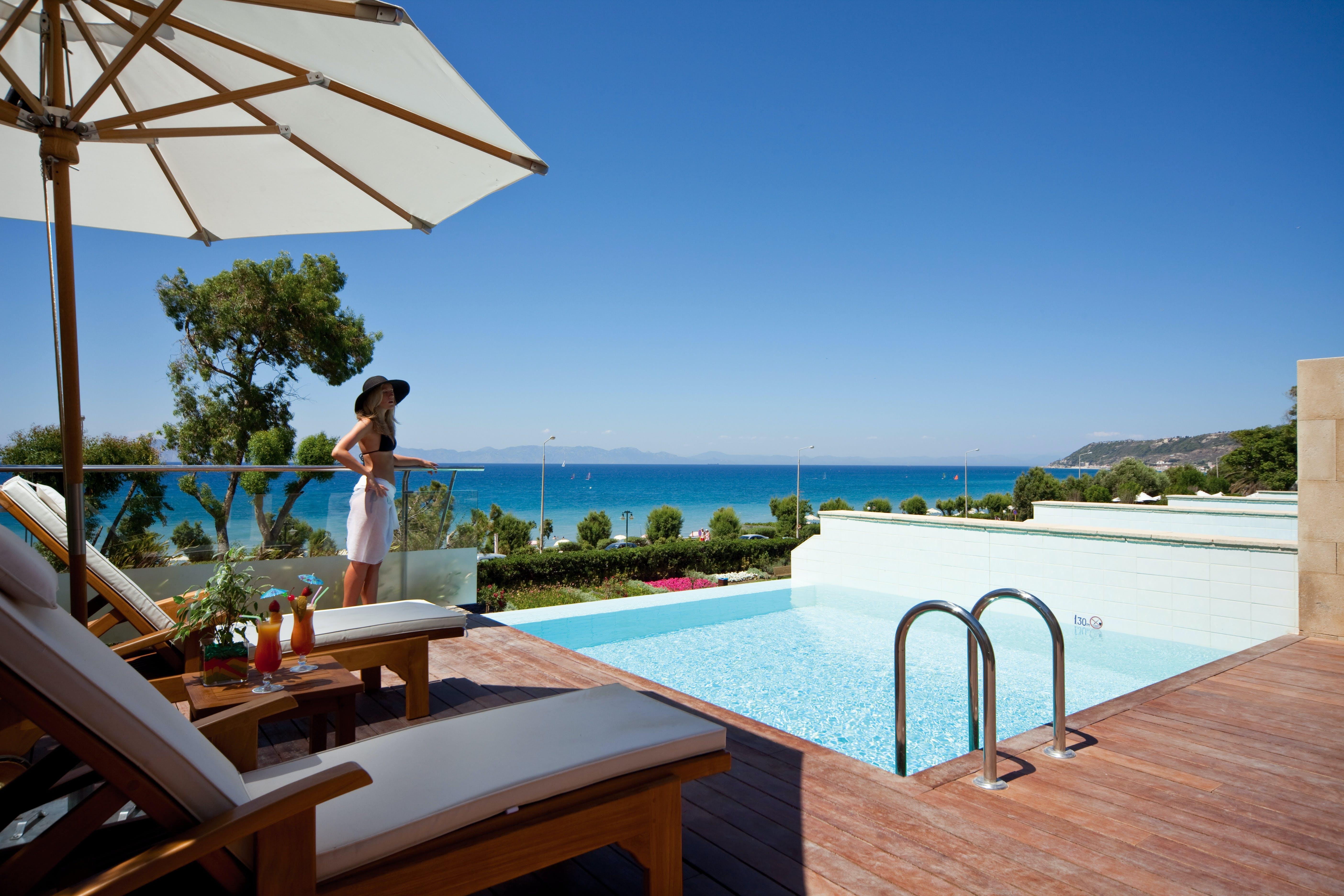 Elite Suites By Rhodes Bay Ixia  Exterior foto