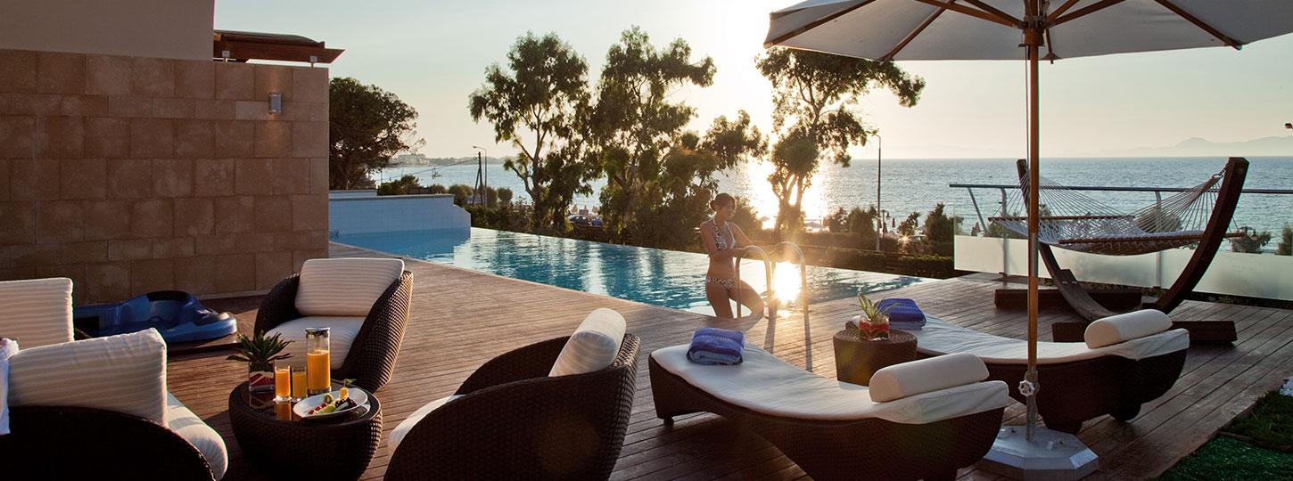 Elite Suites By Rhodes Bay Ixia  Exterior foto